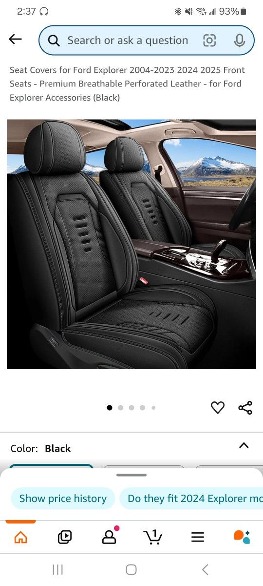 Seat Covers Ford Explorer