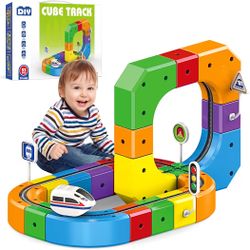 Electric Magnetic Train Track Set -NEW (1682/15)