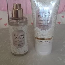 Always And Forever Mist And Body Cream Set