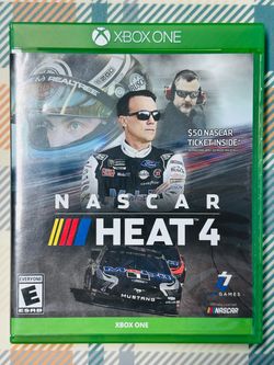 NASCAR Heat 4 Racing (Microsoft Xbox One) Tested Fast Shipping L288