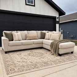 Cream Sectional Couch