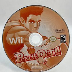 Punch-Out!! (Nintendo Wii, 2009) Disc Only
