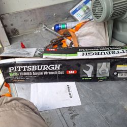 Pittsburgh 6 Piece Jumbo Angle Wrench Set