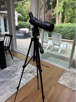Meade 20-60x60mm Spotting Scope + Adjustable Philips Tripod