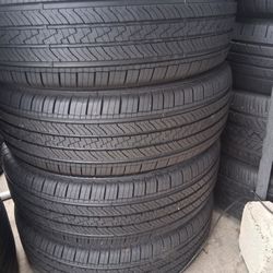 4 semi New Tires 225/65r17 cooper 90% tread 🤑 free Installation ‼️ 70,000 miles warranty 