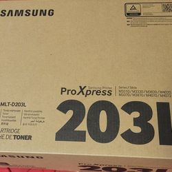 Genuine Samsung Pro Xpress MLT-D203L Black Toner for M3310/M3320/M3820/M4020 NEW