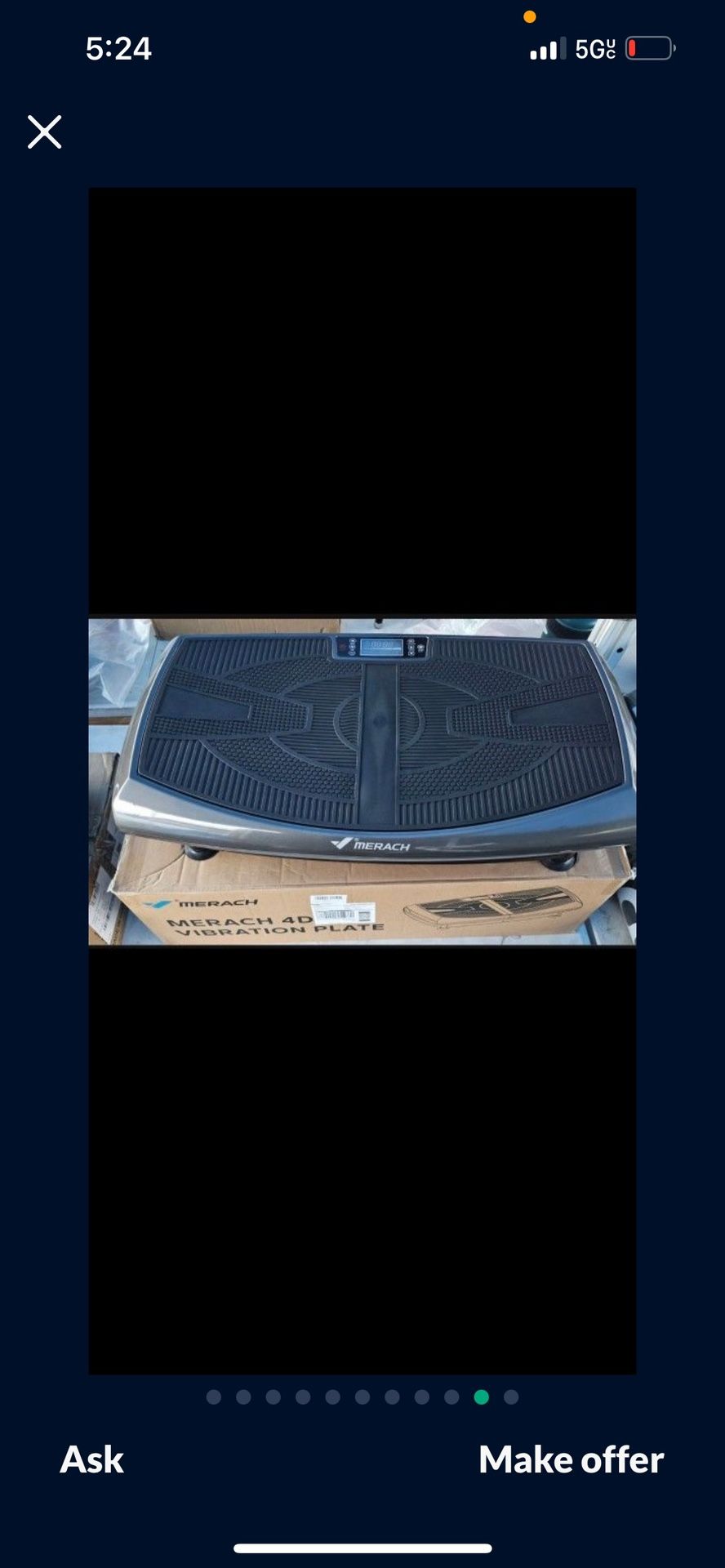 Vibration Plate Exercise Machine