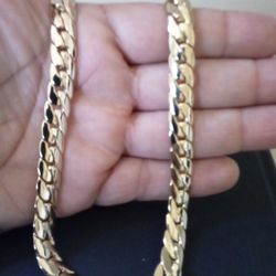 Gold 18k Plated Necklace Chain