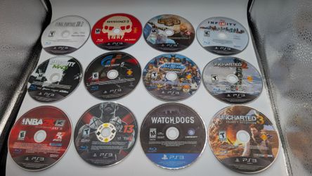 PlayStation 3 (PS3) Lot Of 12 A - Trading For 6" & 7" Action Figures