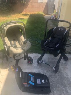 Doona & evenflo dualshyft carseat stroller bundle