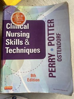 Clinical Nursing Skills & Techniques 8th Edition Book