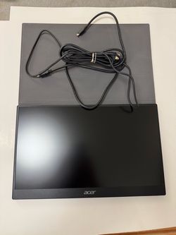 Acer potable screen monitor for phone laptop and desktop and game console ps4 ps5 Xbox Nintendo switch