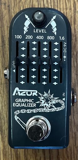 Azor Graphic Equalizer Guitar Pedal