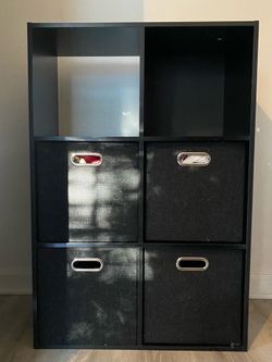 6 cube storage organizer