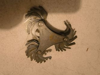 Mitutoyo tools screw pitch gage