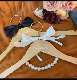 Wedding hanger - bride and groom