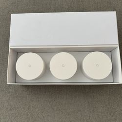 Google WiFi system, 3-Pack - Router Replacement for Whole Home Coverage. White
