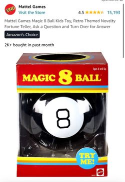 Matel 8 Magic Ball Toy Story