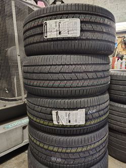 265/45R20-275/45R20 CONTINENTAL CROSS CONTACT TESLA SET OF 4 NEW TIRES INSTALLED AND BALANCED