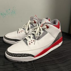 Jordan 3 Fire Red 