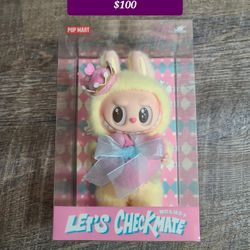 Popmart Authentic Labubu Leta Checkmate