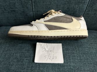 Travis Jordan 1 Low Reverse Mocha