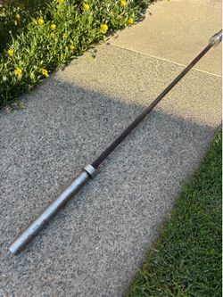 7ft 45lb Olympic barbell for 2” weights