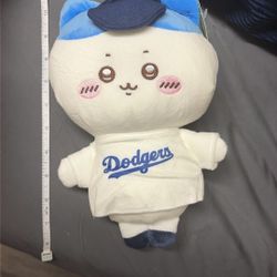 Hachiware Chiikawa Los Angeles Dodgers Plush 