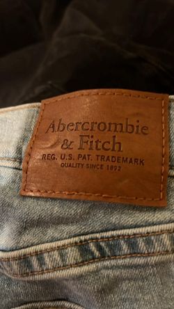 Abercrombie & Fitch signature stretch athletic strait Jean