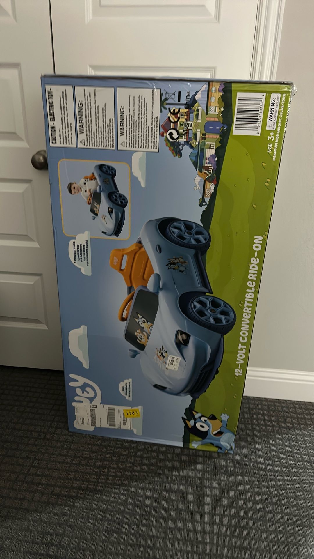 Bluey 12-volt Convertible Ride-on