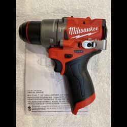 Milwaukee M12 Fuel brushless 1/2 in. hammer drill