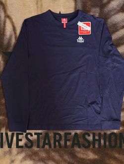 Kappa navy long sleeve shirt
