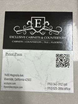 Exclusive Cabinets and Countertops