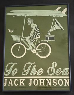 Framed Jock Johnson Concert Poster
