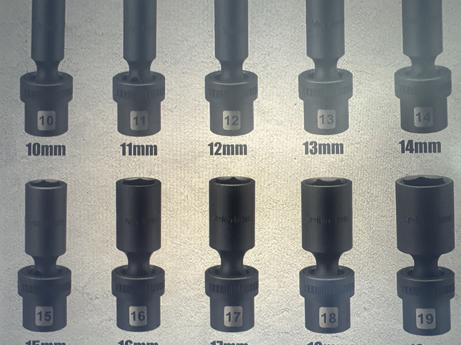 Swivels 3/8 Hard Impact Swivel Sockets