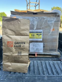 Double bagged paper 30 Gal Lawn bags