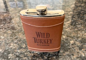 Wild Turkey Bourbon Flask