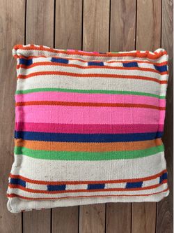West Elm floor pillow