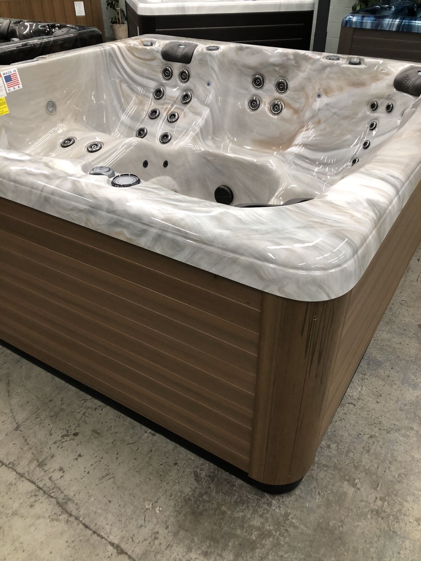 Vita Spas 8x8 Lounger LEDs 2 BIG pumps