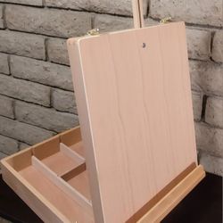 Tabletop Easel, Solid Beech Wood 