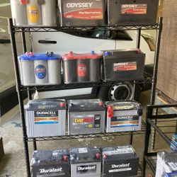 Car batteries