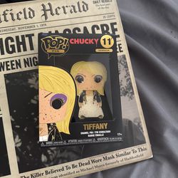 Tiffany chucky Funko pop pin