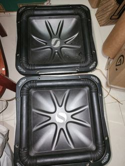 Kickers Speakers Size 12 Includes 2x Speakers & The Box