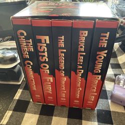 Bruce Lee vhs set