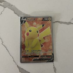 Pikachu V Pokémon Card