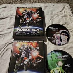 Robotech 2-Movie Collection OOP DVD Shadow Chronicles / Love Live Alive Anime