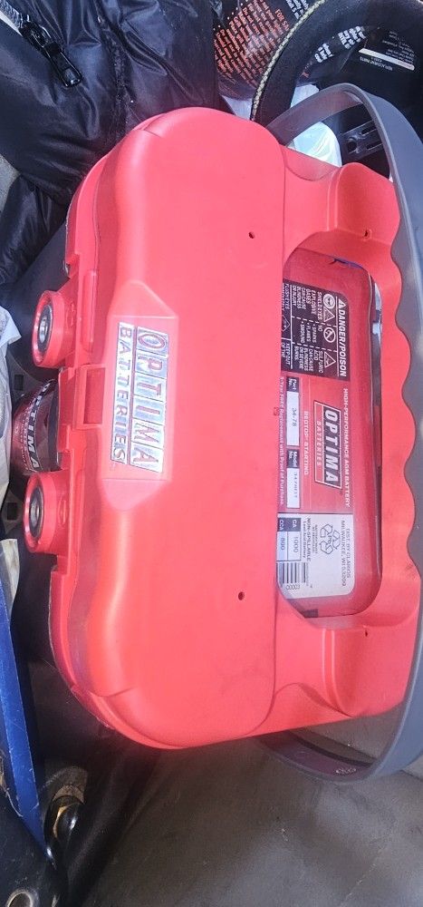 2003 Tahoe Red Top  Optima Battery Brand New