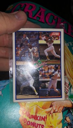 1988 Score World Series baseball card