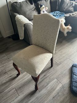 Antique White Chair
