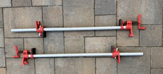 BESSEY 30" Woodworking Pipe Clamps – Set of 2 – Barely Used